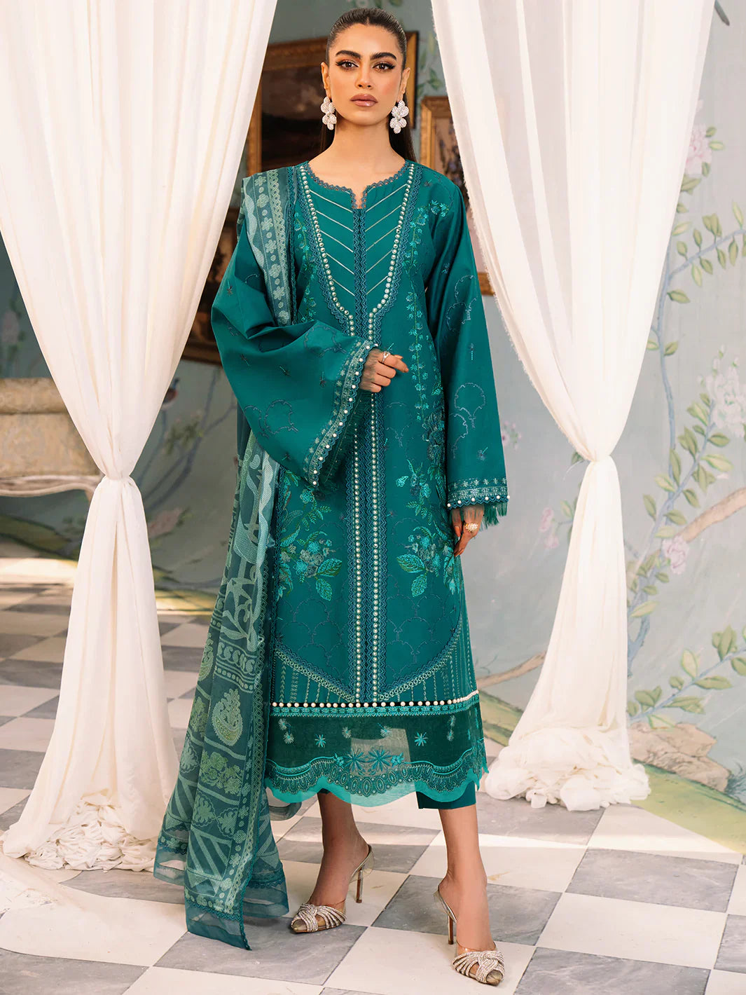 Bin Ilyas | La Hira Spring Summer 24 | 207-A - Official Bin Ilyas stockist in UK - Sakeena London