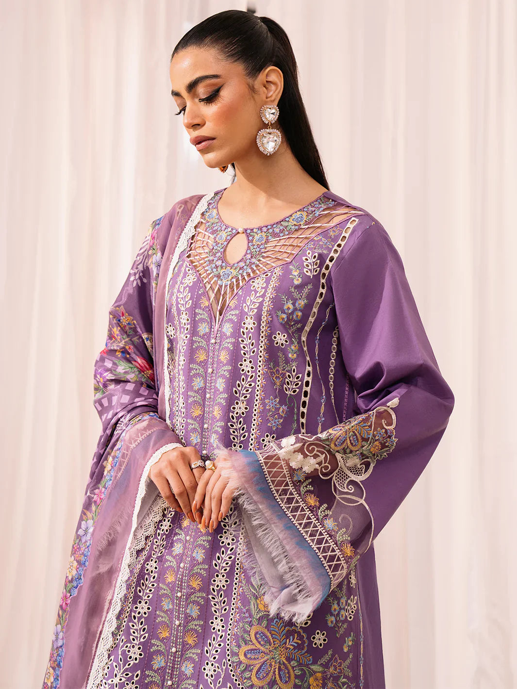 Bin Ilyas | La Hira Spring Summer 24 | 201-B - Official Bin Ilyas stockist in UK - Sakeena London
