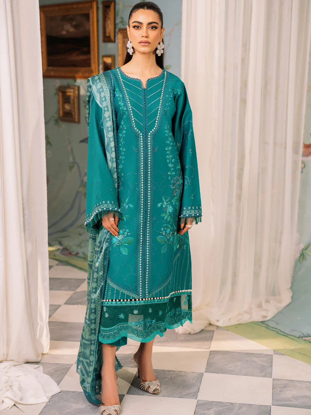 Bin Ilyas | La Hira Spring Summer 24 | 207-A - Official Bin Ilyas stockist in UK - Sakeena London