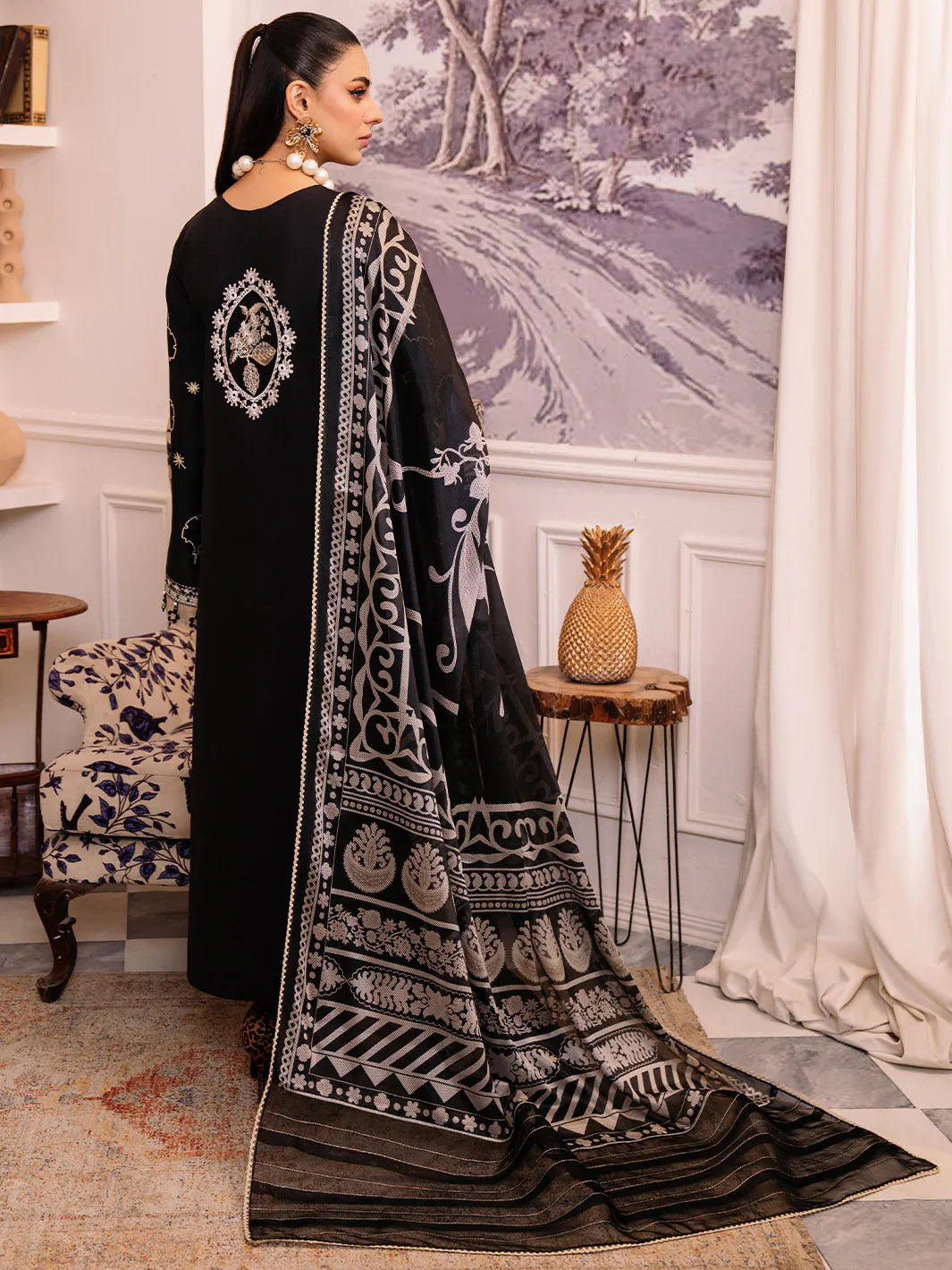 Bin Ilyas | La Hira Spring Summer 24 | 207-B - Official Bin Ilyas stockist in UK - Sakeena London