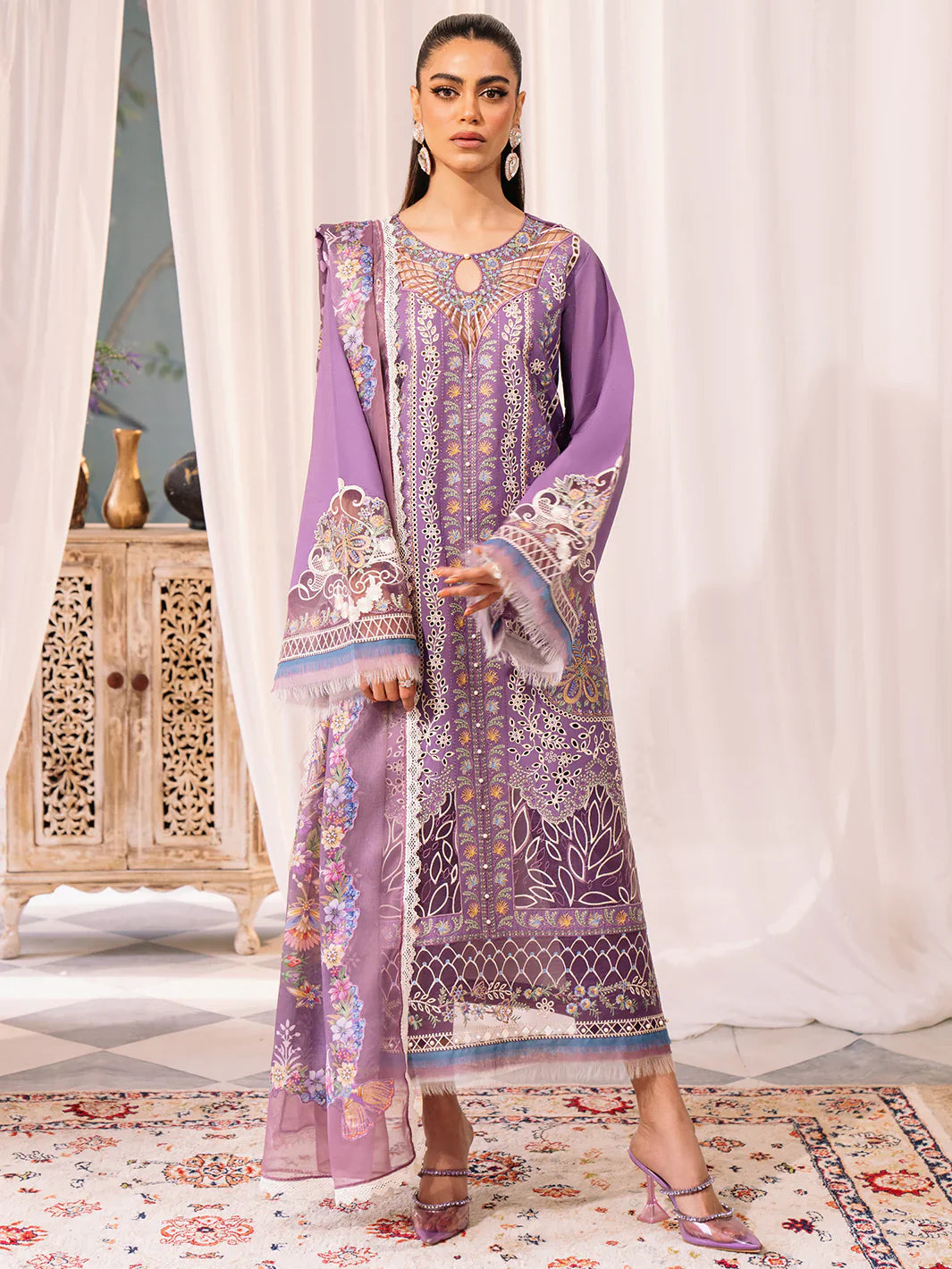 Bin Ilyas | La Hira Spring Summer 24 | 201-B - Official Bin Ilyas stockist in UK - Sakeena London