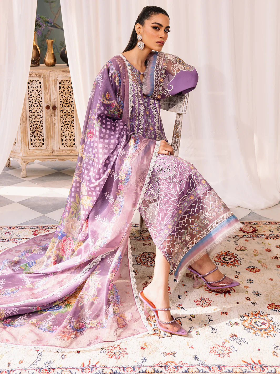 Bin Ilyas | La Hira Spring Summer 24 | 201-B - Official Bin Ilyas stockist in UK - Sakeena London