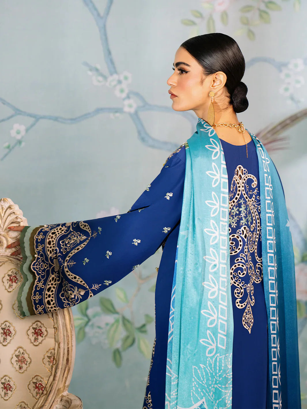 Bin Ilyas | La Hira Spring Summer 24 | 202-A - Official Bin Ilyas stockist in UK - Sakeena London