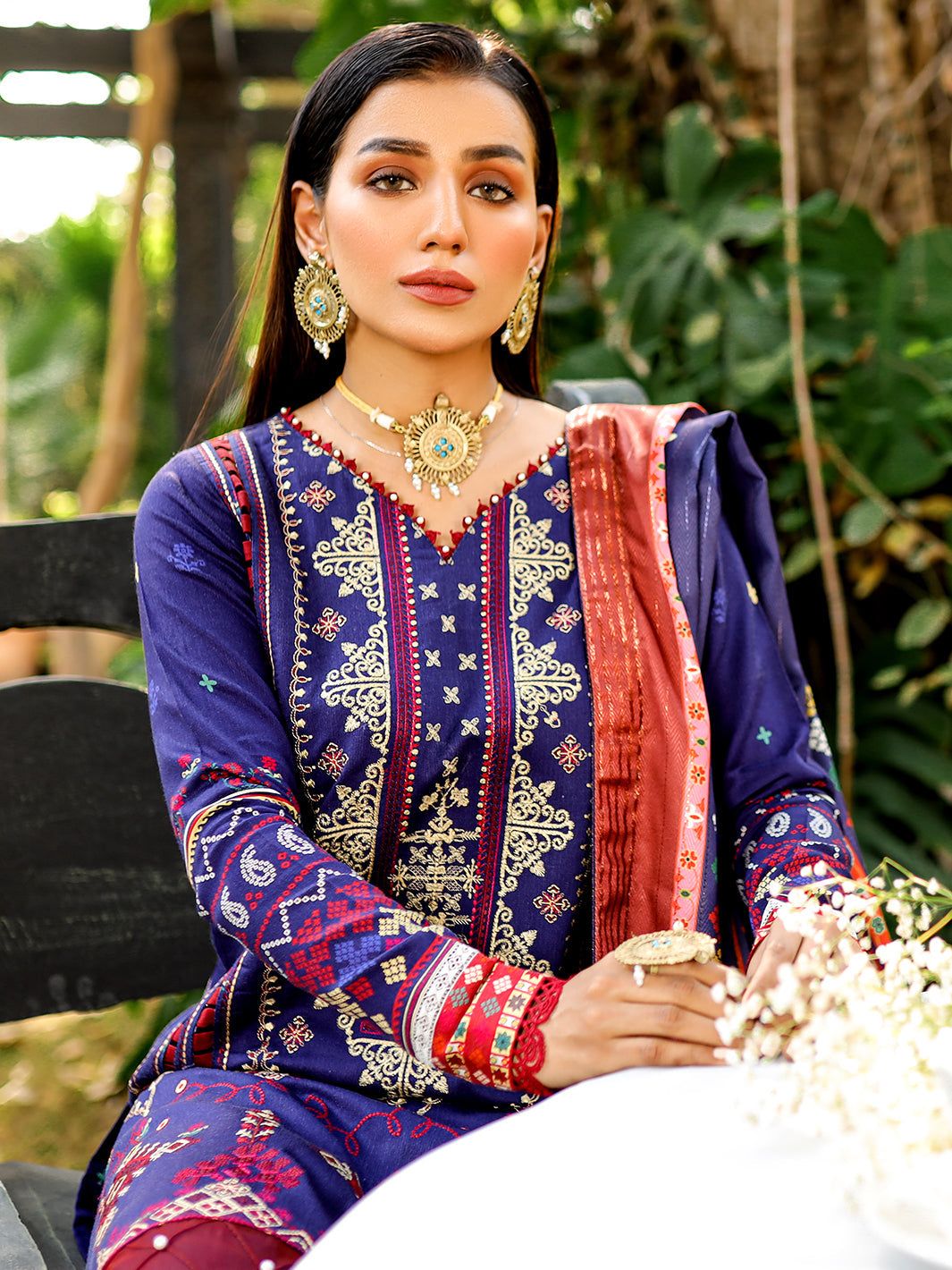 Bin Ilyas | Maya Jahan Winter 24 | 763 B - Official Bin Ilyas stockist in UK - Sakeena London