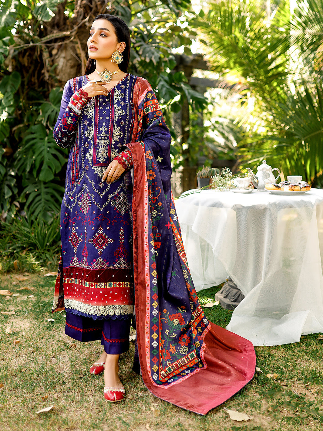 Bin Ilyas | Maya Jahan Winter 24 | 763 B - Official Bin Ilyas stockist in UK - Sakeena London