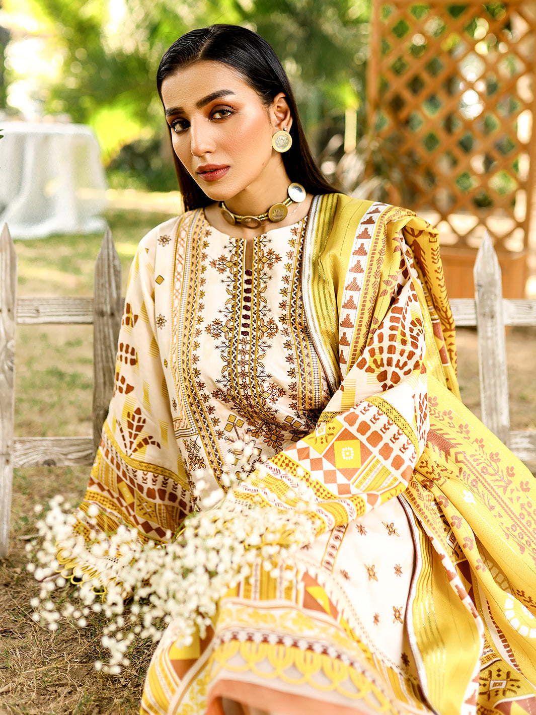 Bin Ilyas | Maya Jahan Winter 24 | 761 A - Official Bin Ilyas stockist in UK - Sakeena London