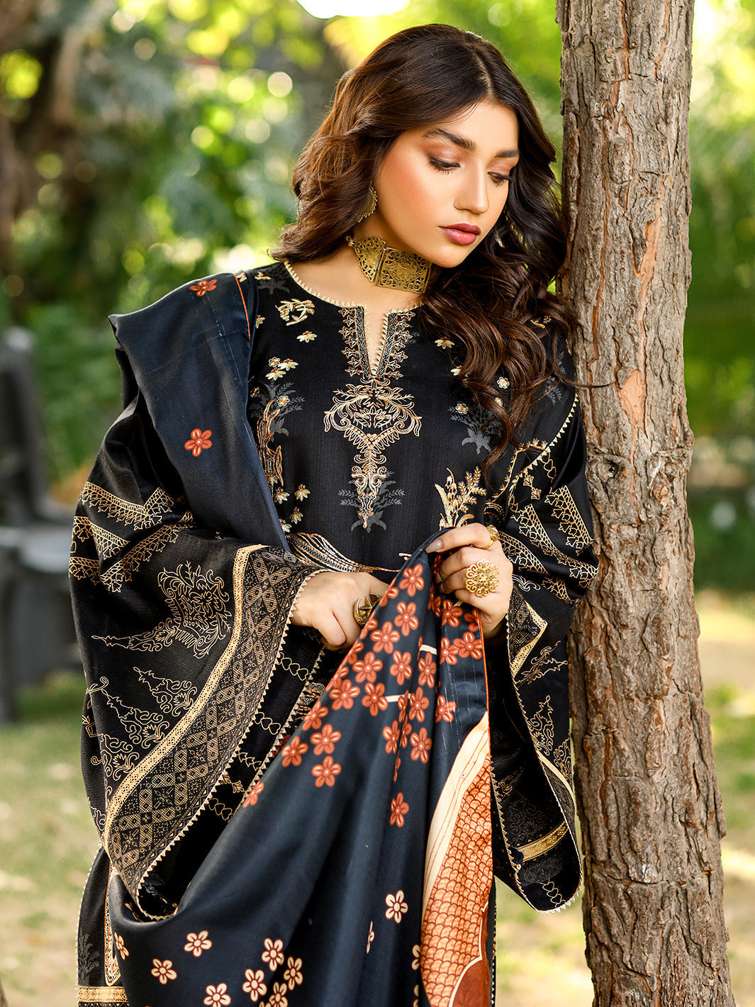 Bin Ilyas | Maya Jahan Winter 24 |766 A - Official Bin Ilyas stockist in UK - Sakeena London
