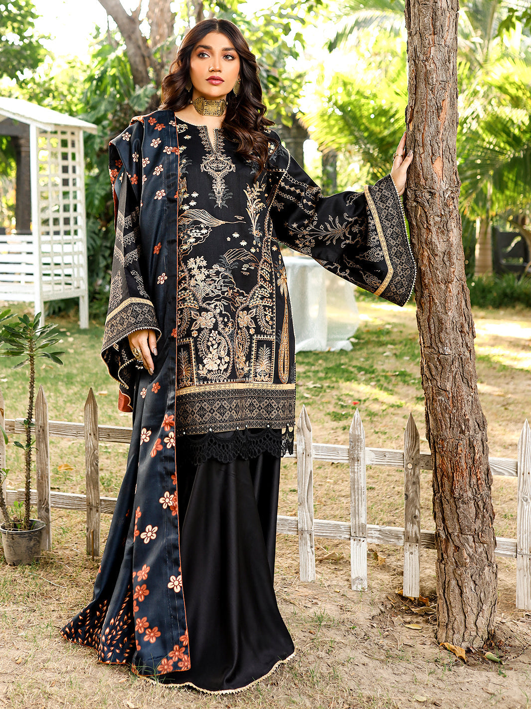 Bin Ilyas | Maya Jahan Winter 24 |766 A - Official Bin Ilyas stockist in UK - Sakeena London