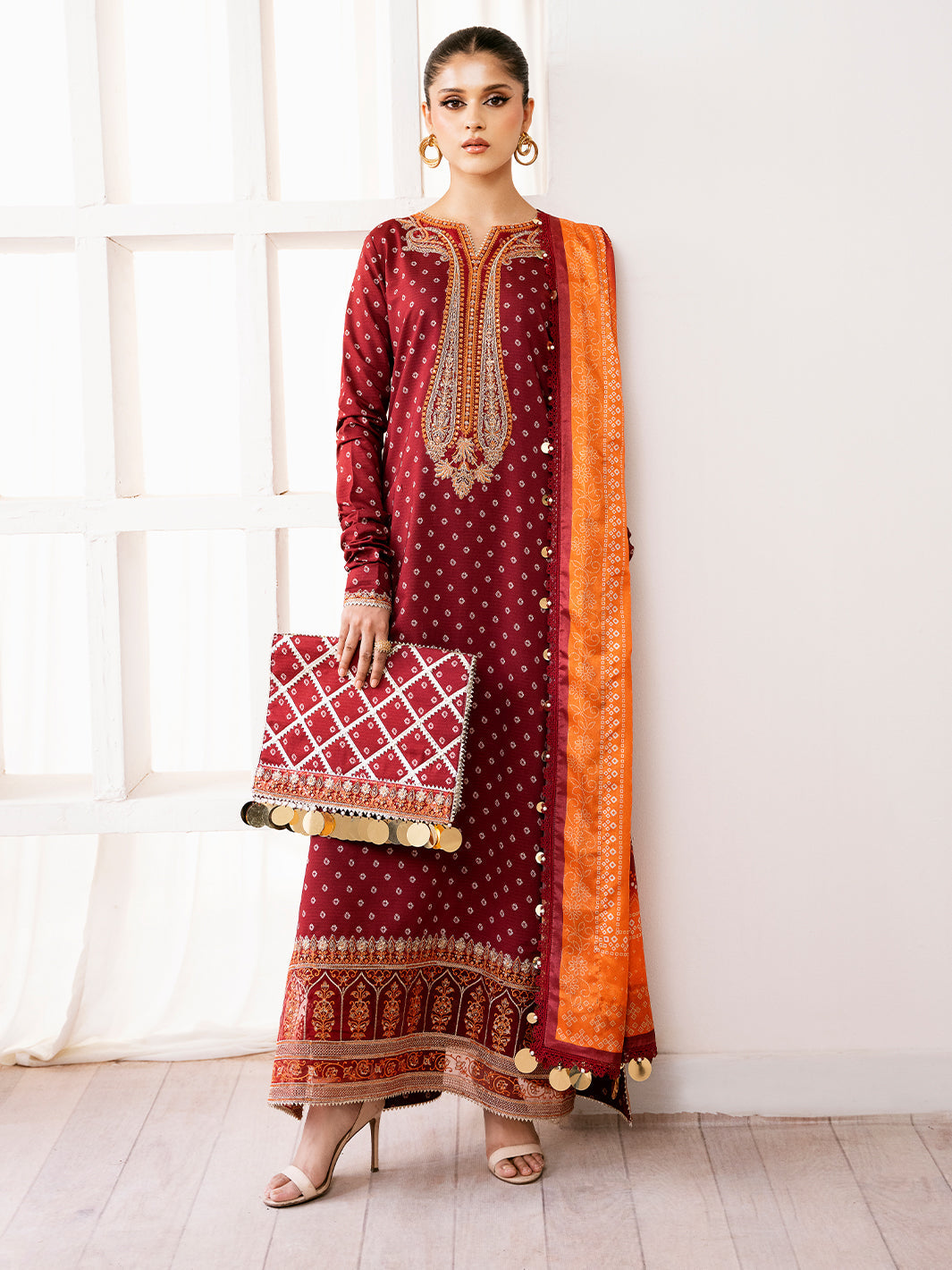 Bin Ilyas | Noura Viscose 24 | 72-B - Official Bin Ilyas stockist in UK - Sakeena London