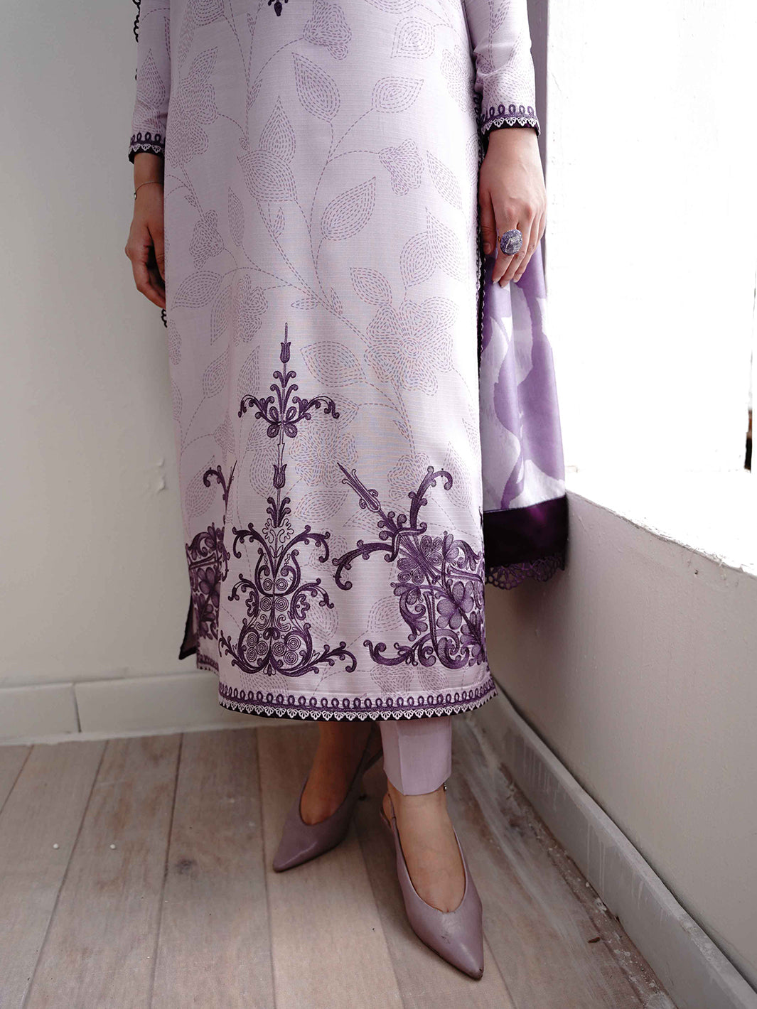 Bin Ilyas | Noura Viscose 24 | 73-A - Official Bin Ilyas stockist in UK - Sakeena London