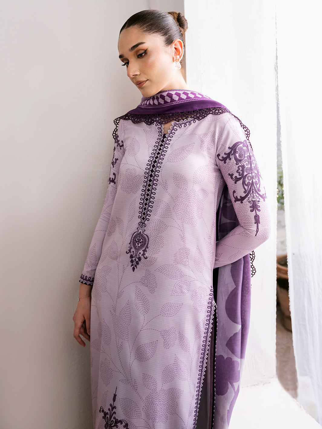 Bin Ilyas | Noura Viscose 24 | 73-A - Official Bin Ilyas stockist in UK - Sakeena London