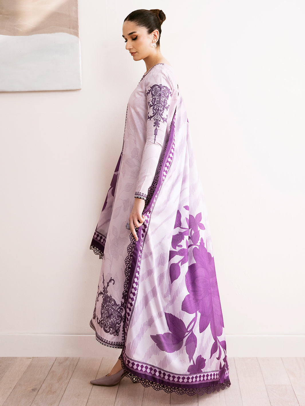 Bin Ilyas | Noura Viscose 24 | 73-A - Official Bin Ilyas stockist in UK - Sakeena London