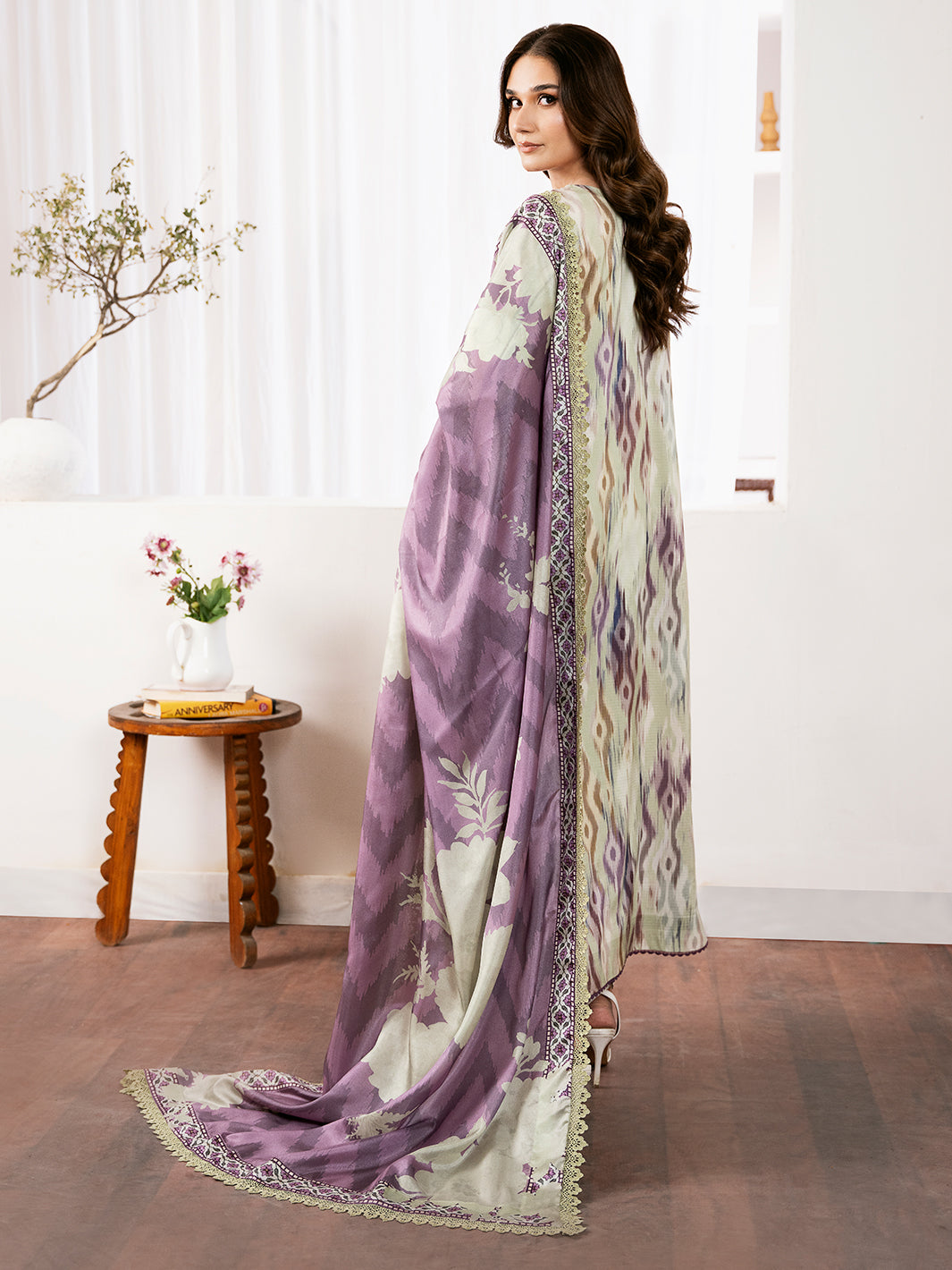 Bin Ilyas | Noura Viscose 24 | 75-A - Official Bin Ilyas stockist in UK - Sakeena London