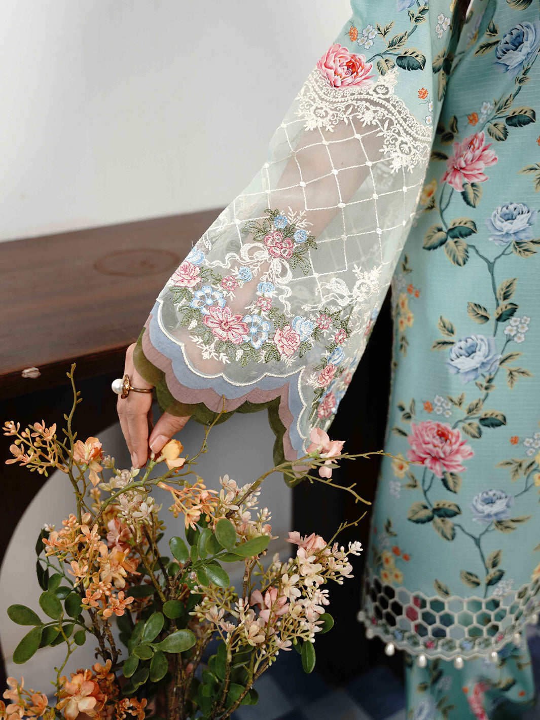 Bin Ilyas | Noura Viscose 24 | 71-A - Official Bin Ilyas stockist in UK - Sakeena London