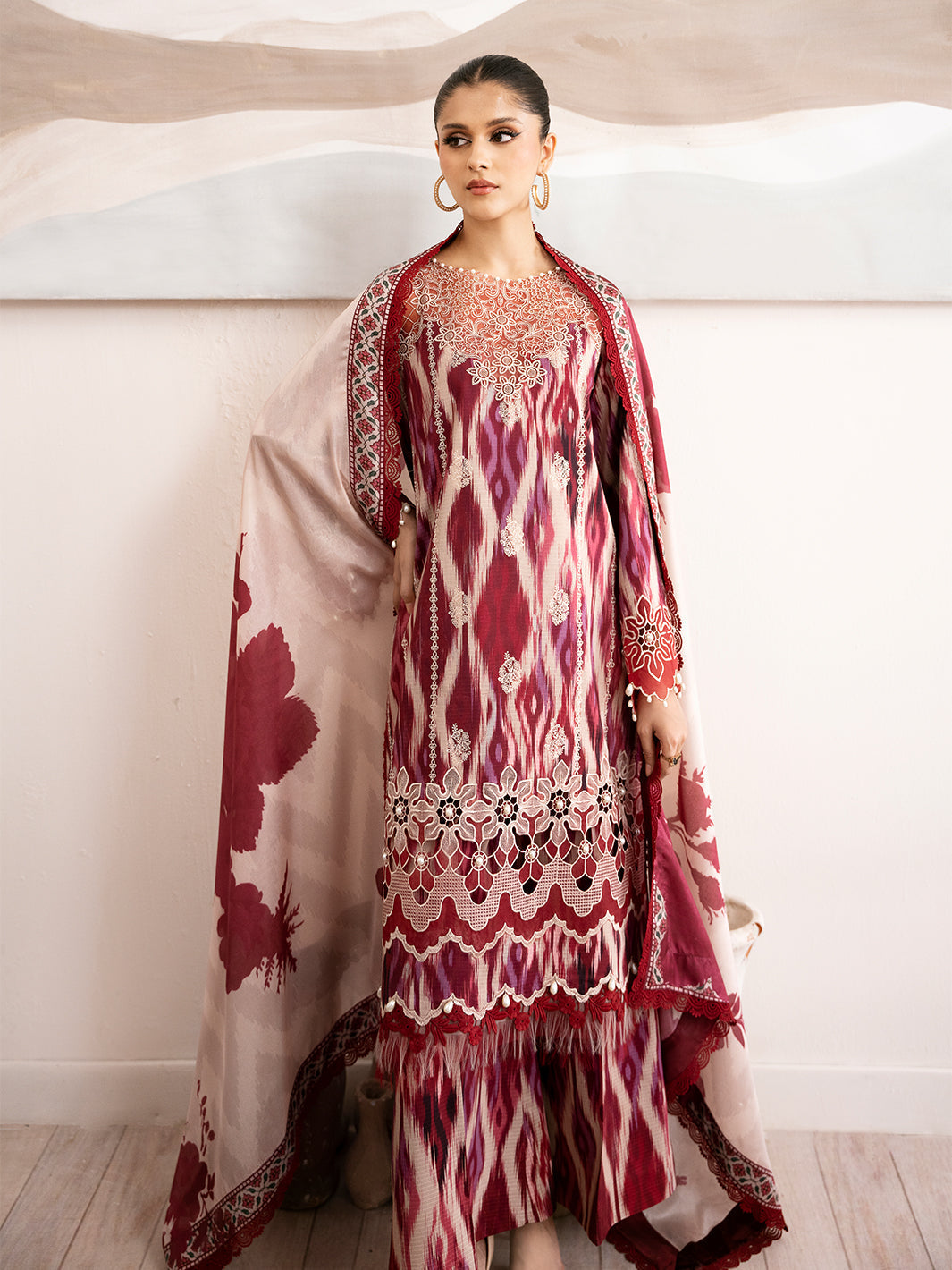 Bin Ilyas | Noura Viscose 24 | 75-B - Official Bin Ilyas stockist in UK - Sakeena London