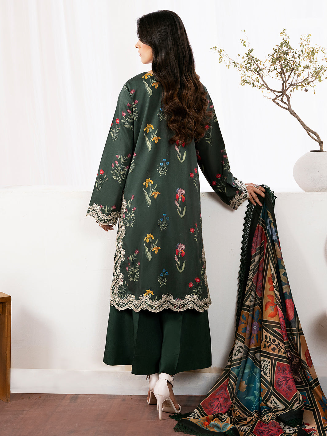 Bin Ilyas | Noura Viscose 24 | 77-B - Official Bin Ilyas stockist in UK - Sakeena London