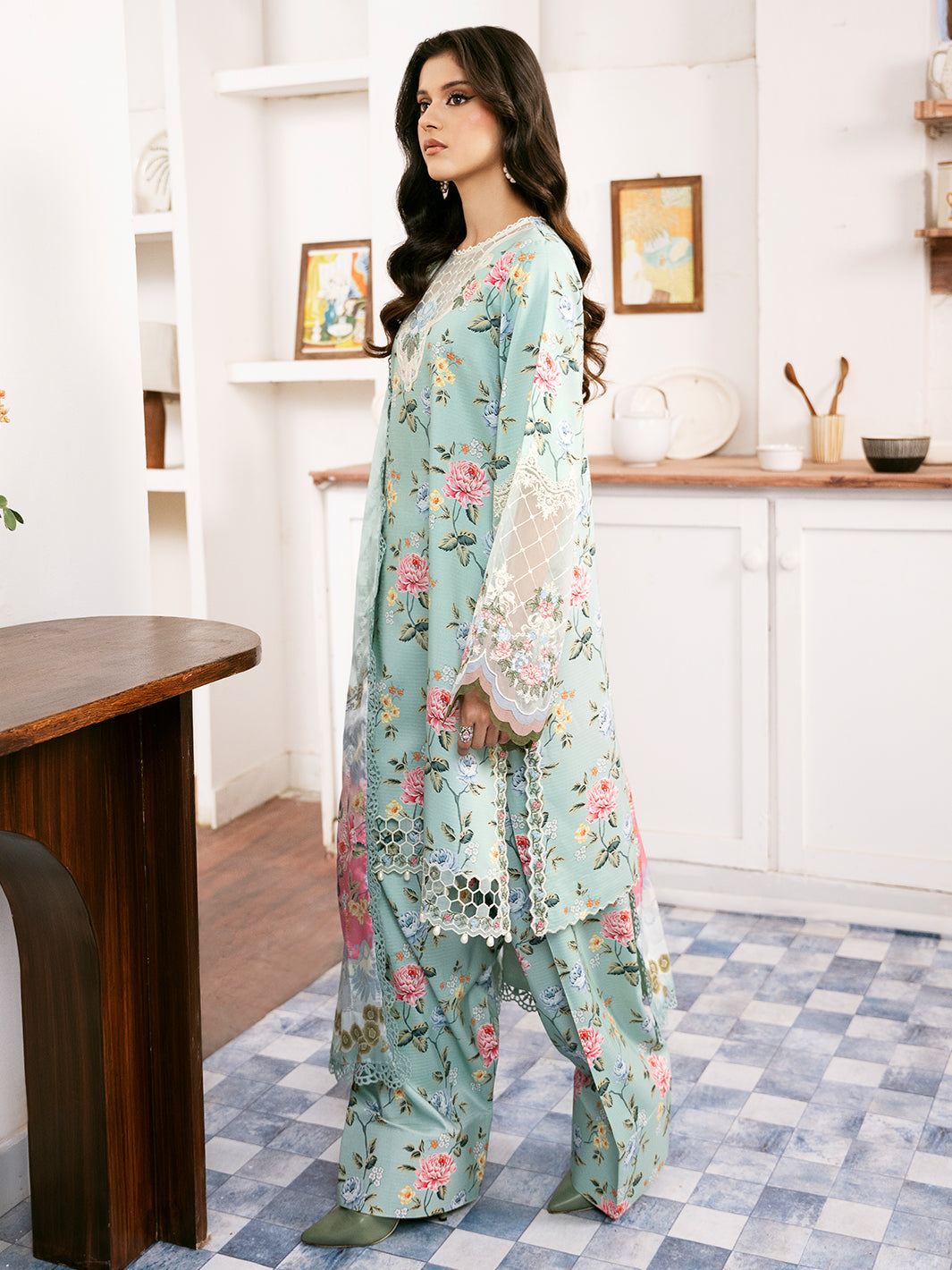 Bin Ilyas | Noura Viscose 24 | 71-A - Official Bin Ilyas stockist in UK - Sakeena London