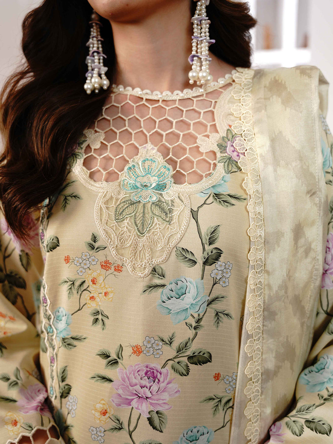 Bin Ilyas | Noura Viscose 24 | 71-B - Official Bin Ilyas stockist in UK - Sakeena London