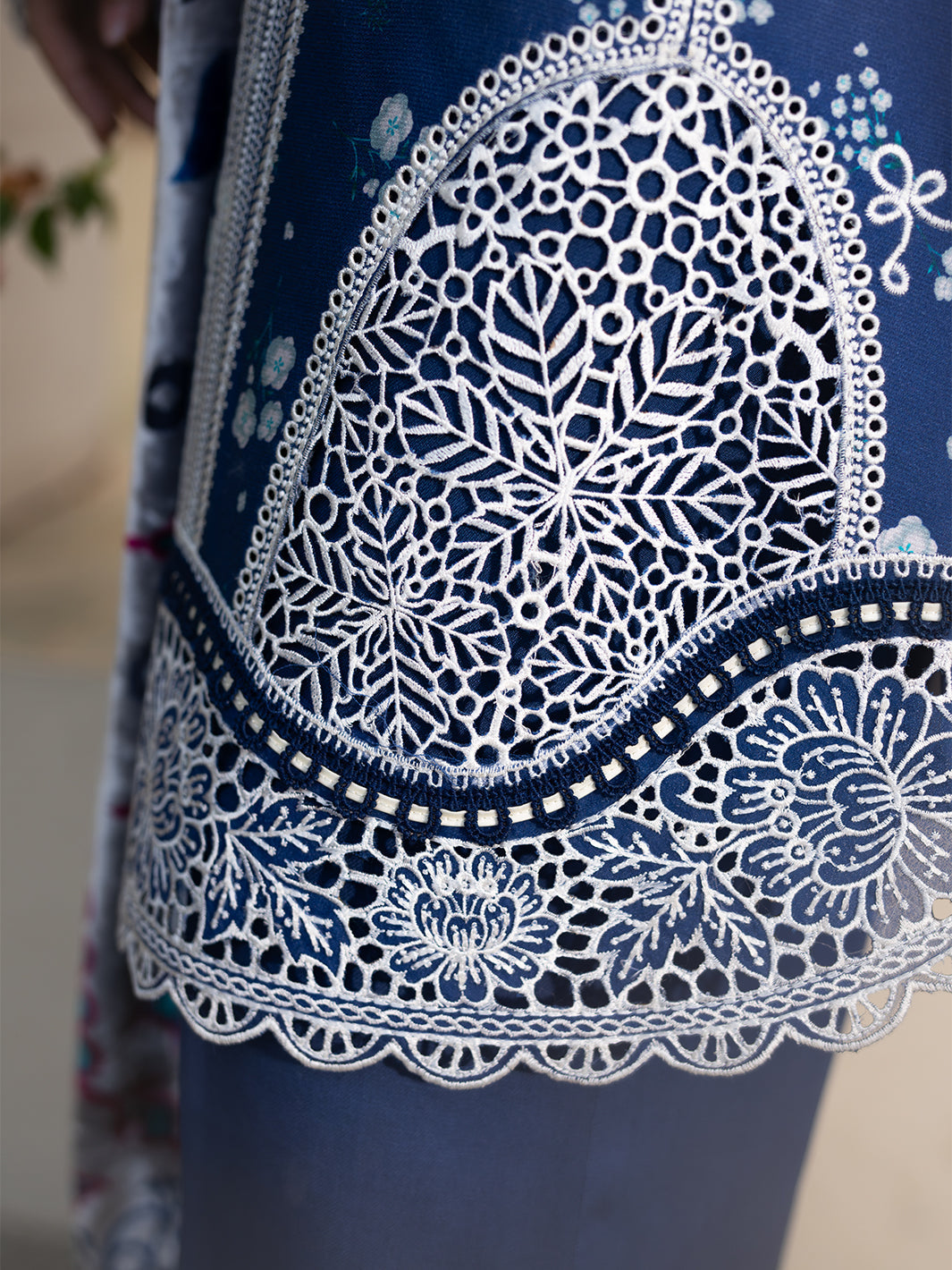 Bin Ilyas | Olivia Embroidered Winter 24 | 527 - B - Official Bin Ilyas stockist in UK - Sakeena London