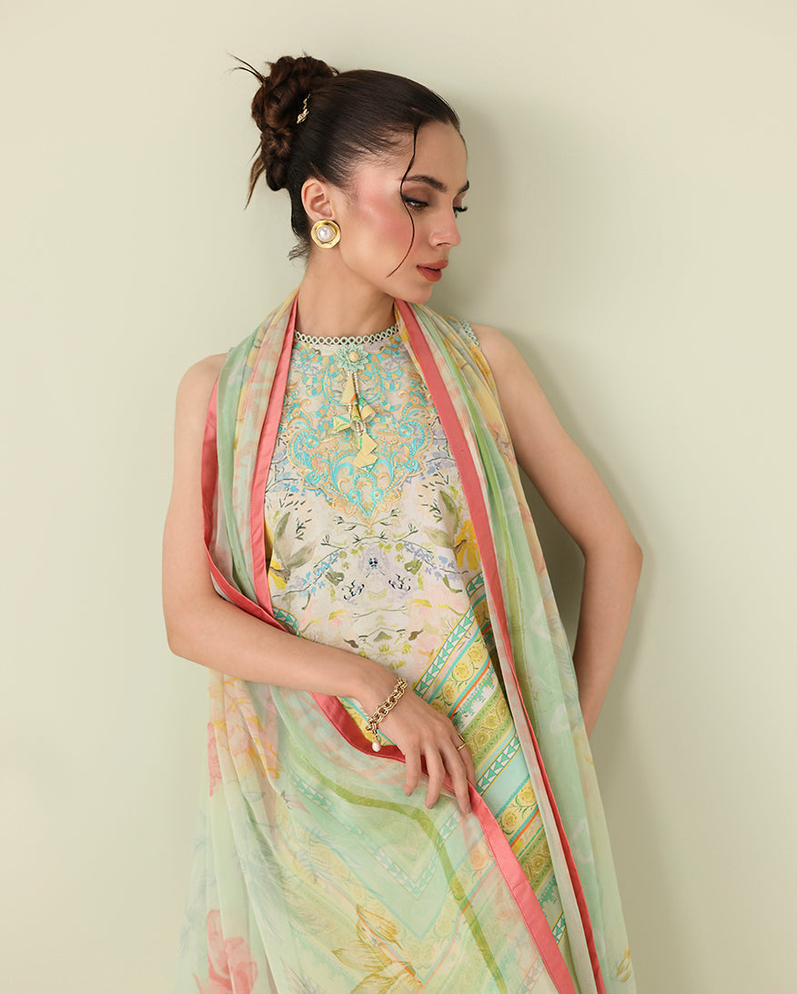 Roheenaz | Rosette Lawn | Bloomed Muse