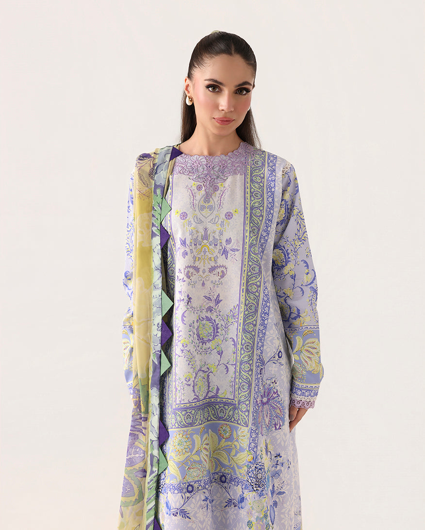 Roheenaz | Rosette Lawn | Blush Meadow