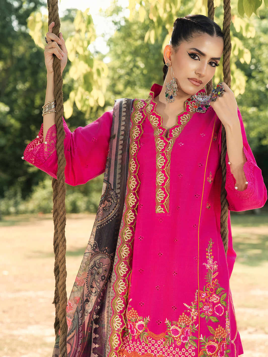 Hemstitch | The Garden Lawn | Blush Petal - Official Hemstitch stockist in UK - Sakeena London