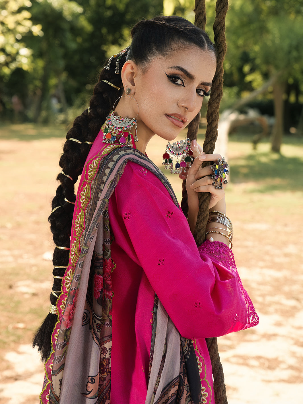 Hemstitch | The Garden Lawn | Blush Petal - Official Hemstitch stockist in UK - Sakeena London