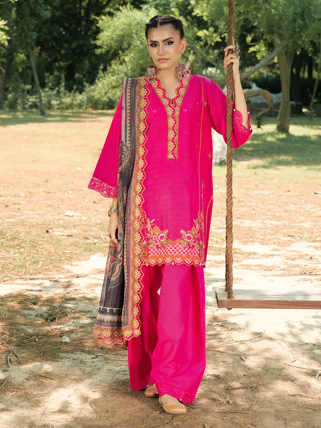 Hemstitch | The Garden Lawn | Blush Petal - Official Hemstitch stockist in UK - Sakeena London