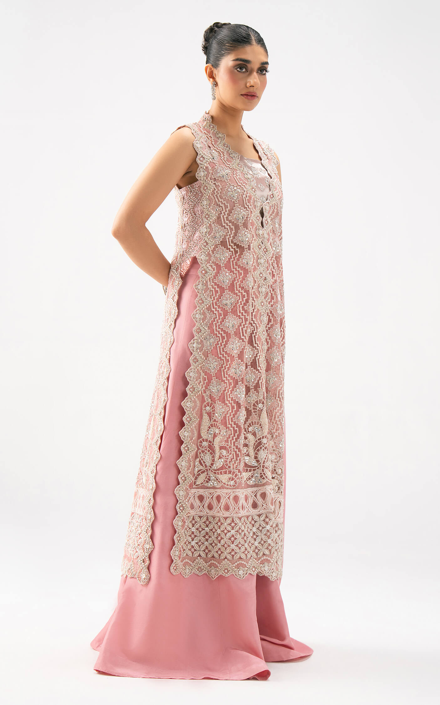 Asifa and Nabeel | Lyle Luxury Formals 25 | Blush Reverie Ensemble - Official Asifa and Nabeel stockist in UK - Sakeena London