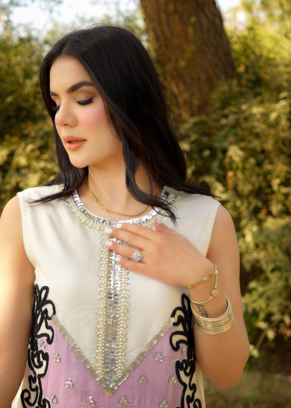 Fozia Khalid I Dilkash Festive Wear 25 | nooreh - Official Fozia Khalid stockist in UK - Sakeena London