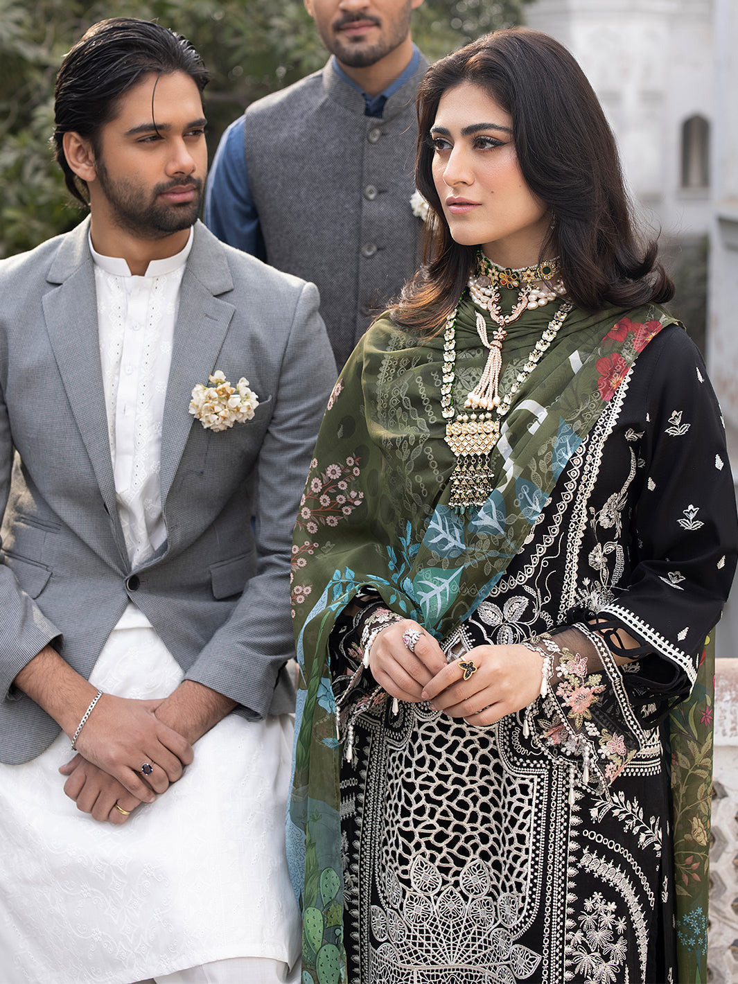 Mahnur | Mahrukh Luxury Lawn 24 | CAMELIA - Official Mahnur stockist in UK - Sakeena London