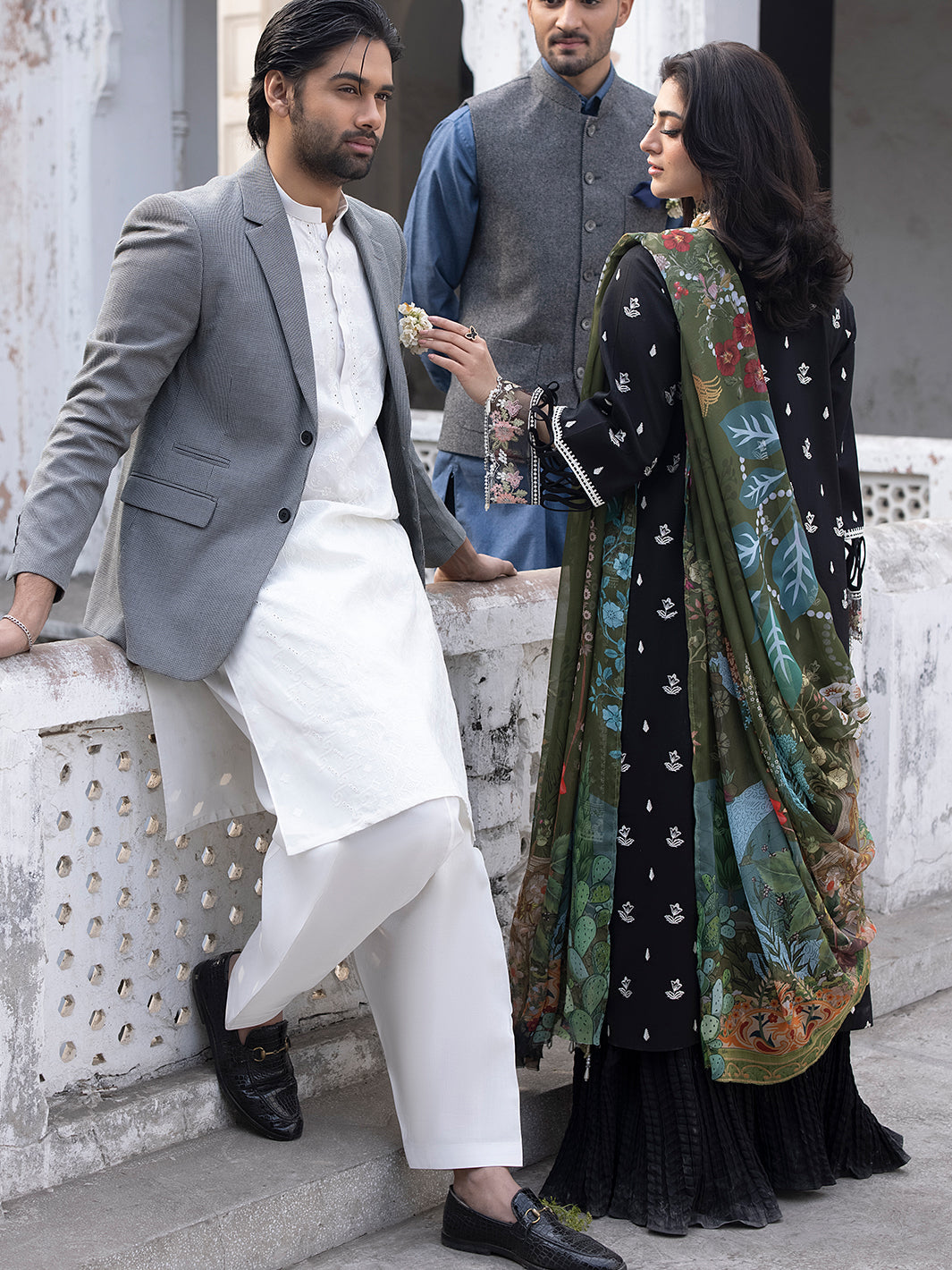 Mahnur | Mahrukh Luxury Lawn 24 | CAMELIA - Official Mahnur stockist in UK - Sakeena London