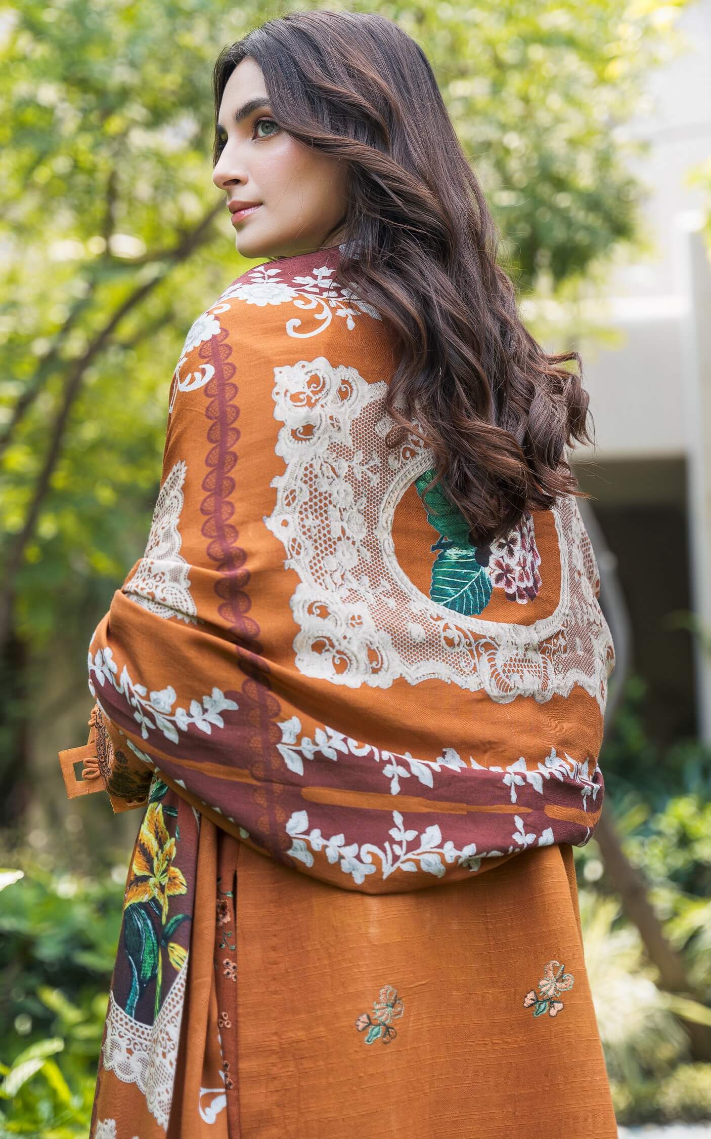 Asifa and Nabeel | Luxury Winter 24 | CARAMEL WL-01 - Official Asifa and Nabeel stockist in UK - Sakeena London
