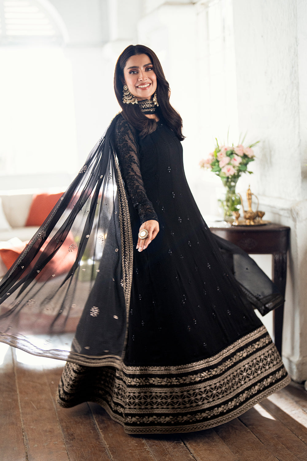 Azure | Luxe Formals | Caviar Noir - Official Azure stockist in UK - Sakeena London