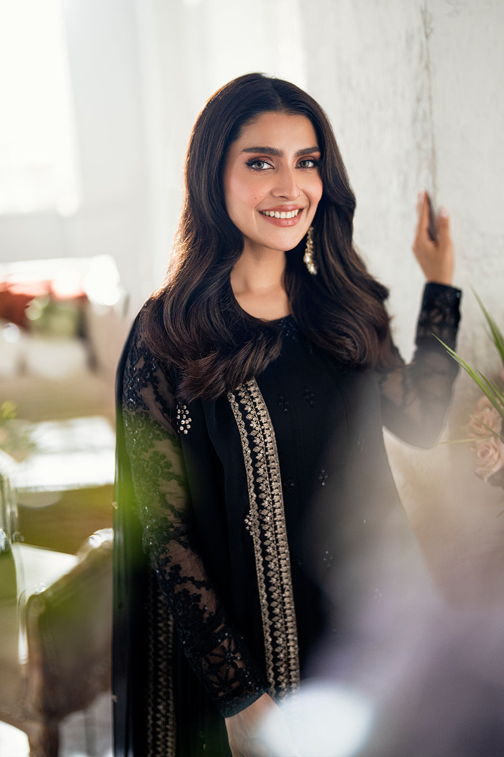 Azure | Luxe Formals | Caviar Noir - Official Azure stockist in UK - Sakeena London