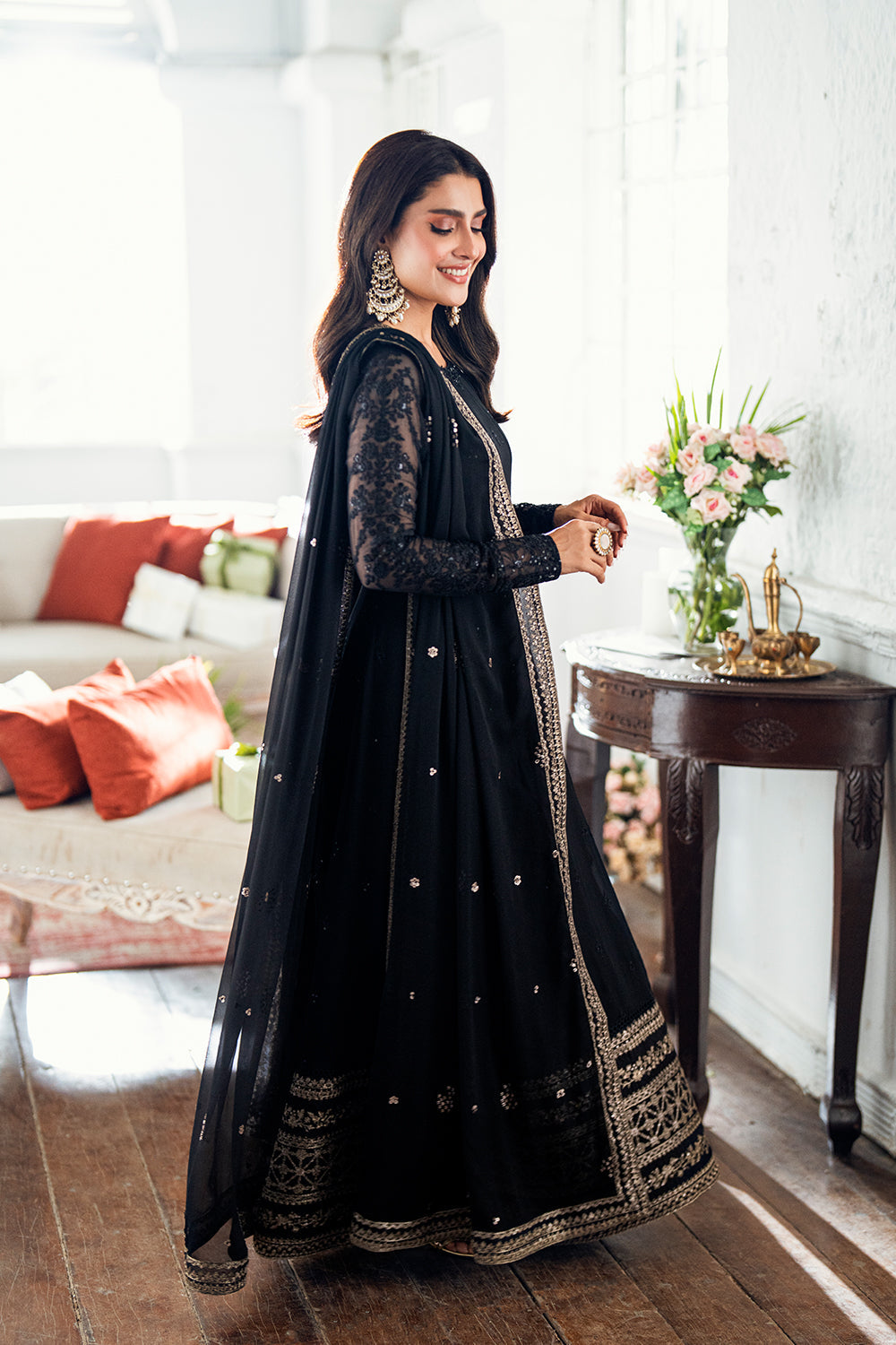 Azure | Luxe Formals | Caviar Noir - Official Azure stockist in UK - Sakeena London