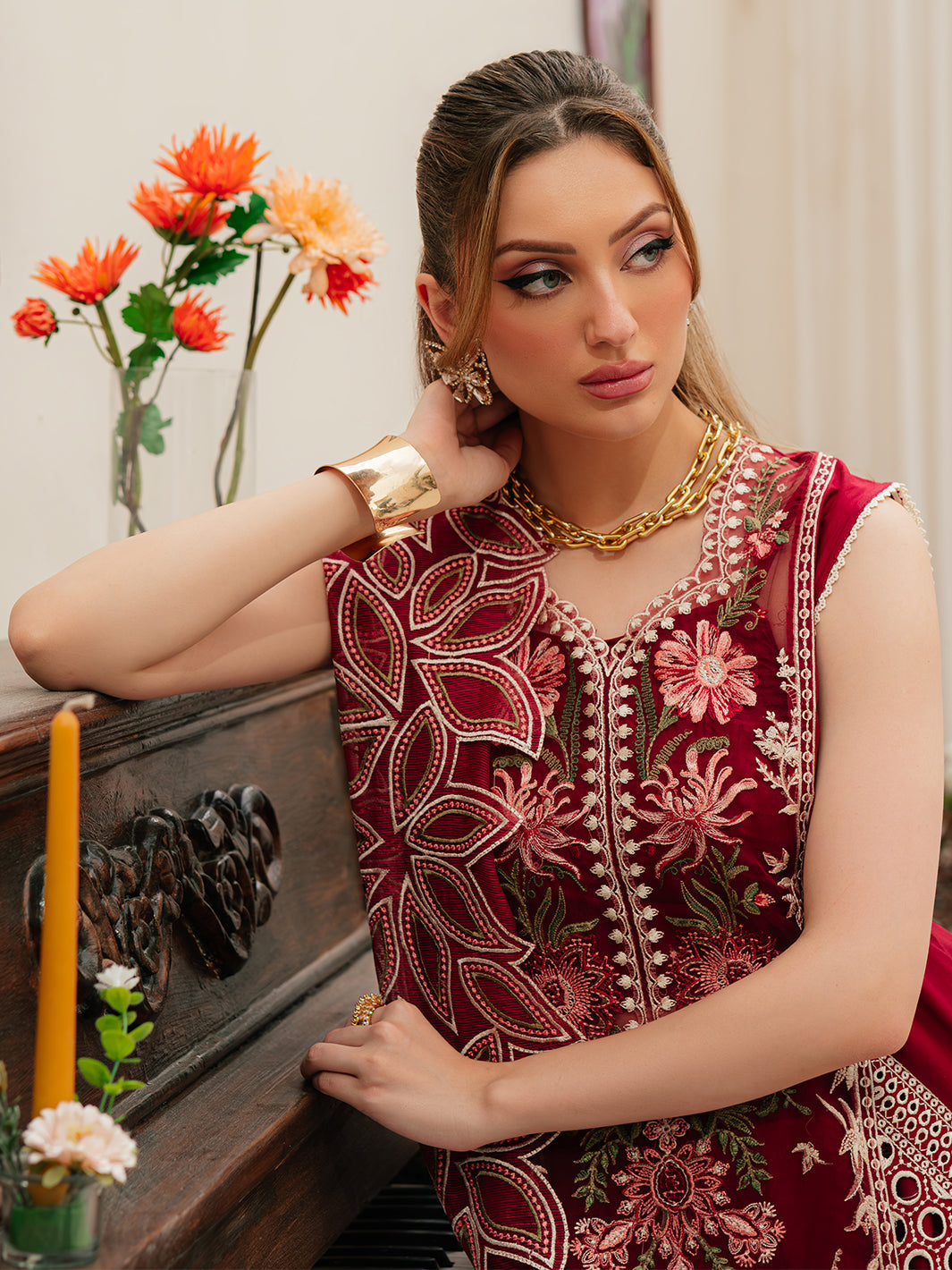 Mahnur | Allenura Luxury Lawn 24 | CELESTIAL - Official Mahnur stockist in UK - Sakeena London
