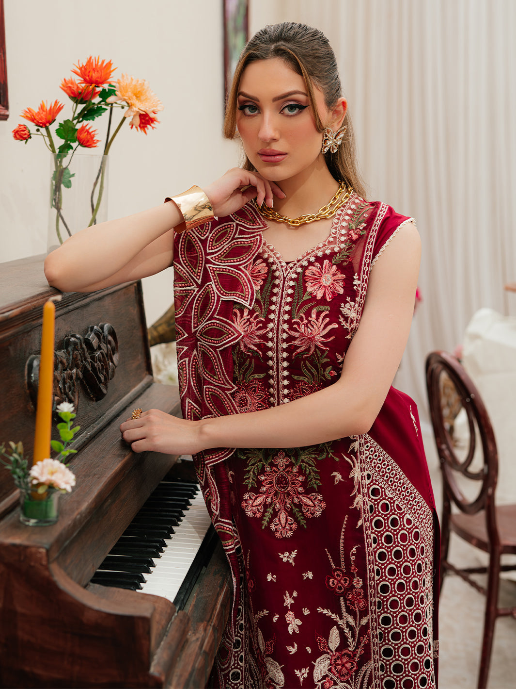 Mahnur | Allenura Luxury Lawn 24 | CELESTIAL - Official Mahnur stockist in UK - Sakeena London