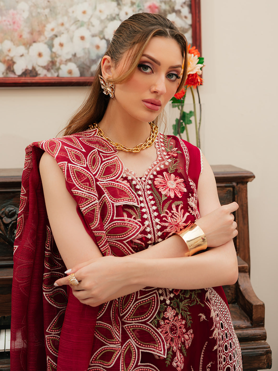 Mahnur | Allenura Luxury Lawn 24 | CELESTIAL - Official Mahnur stockist in UK - Sakeena London