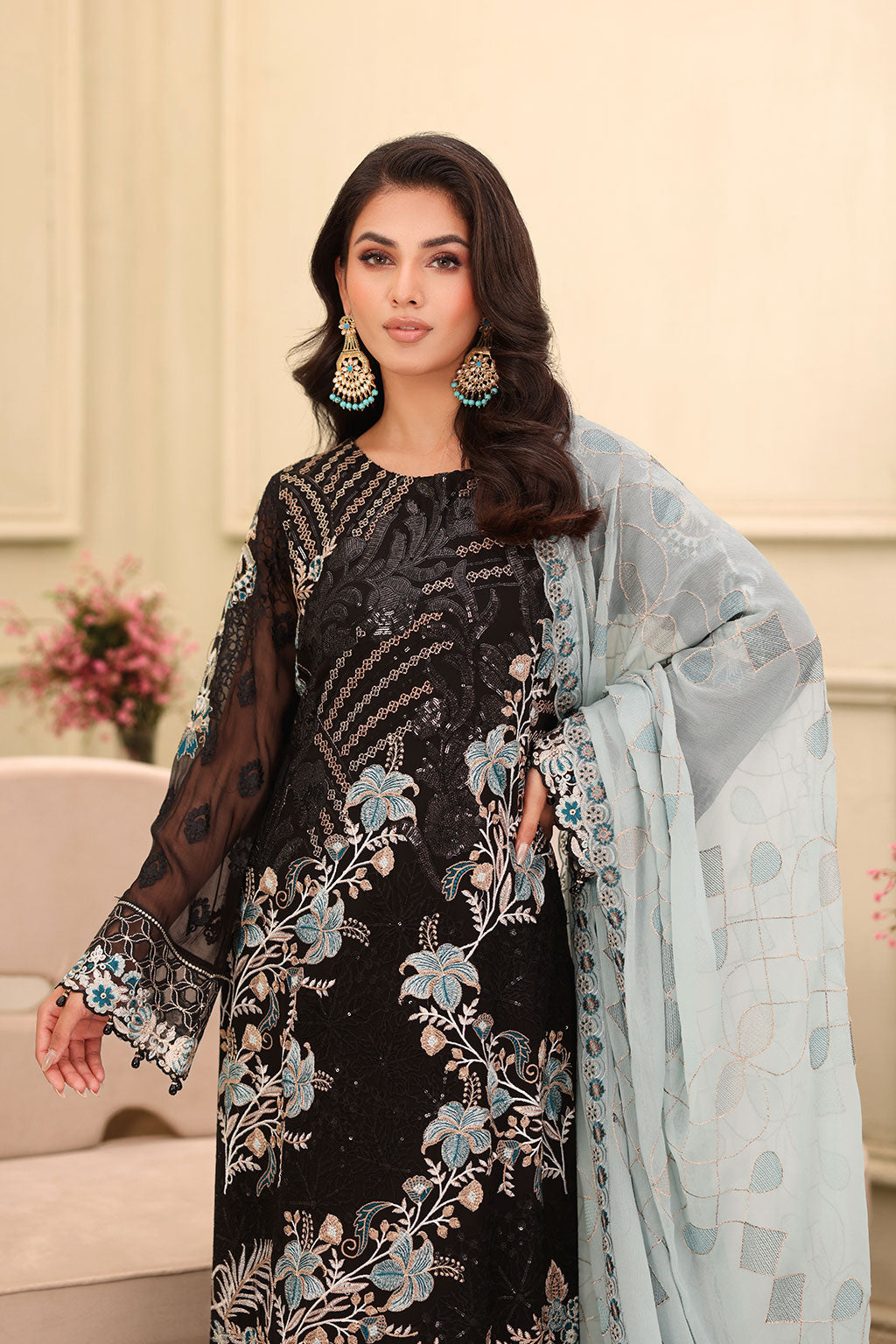 Ramsha | Ramsha Collection | F-2703 - Official Ramsha stockist in UK - Sakeena London