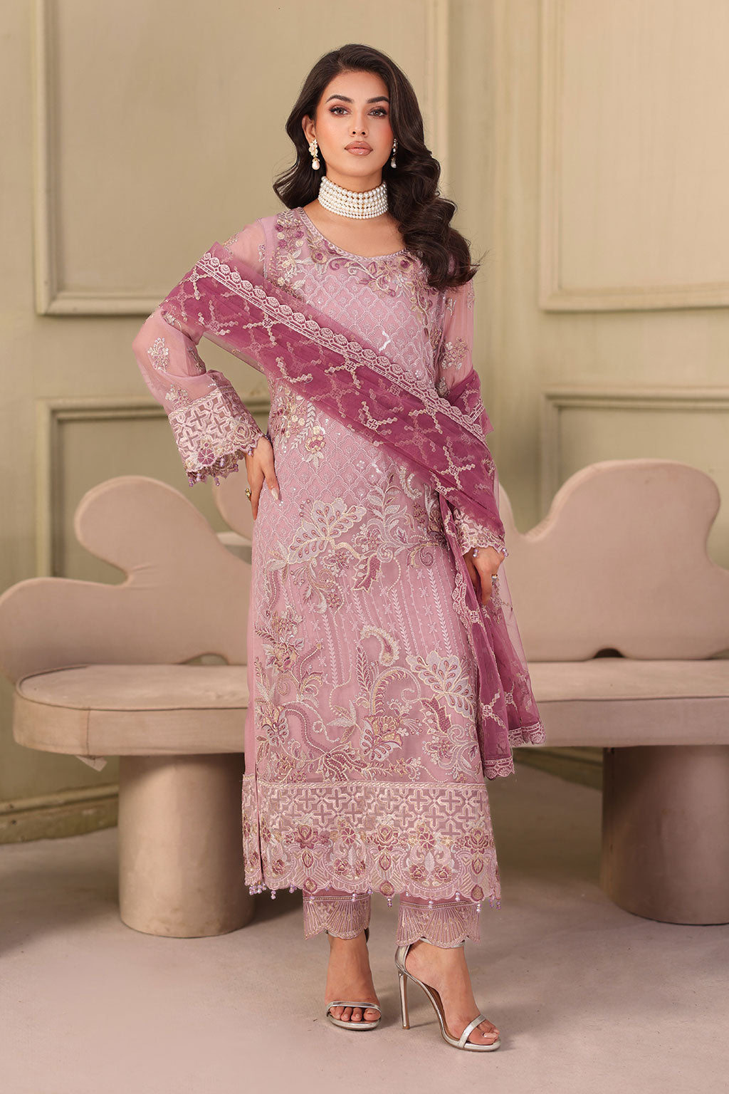Ramsha | Ramsha Collection | F-2709 - Official Ramsha stockist in UK - Sakeena London