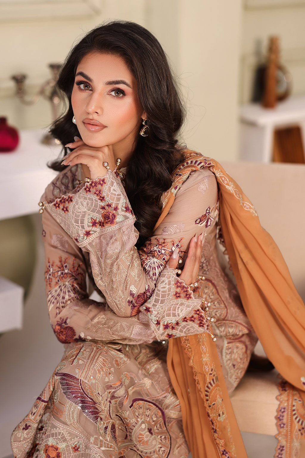 Ramsha | Ramsha Collection | F-2708 - Official Ramsha stockist in UK - Sakeena London