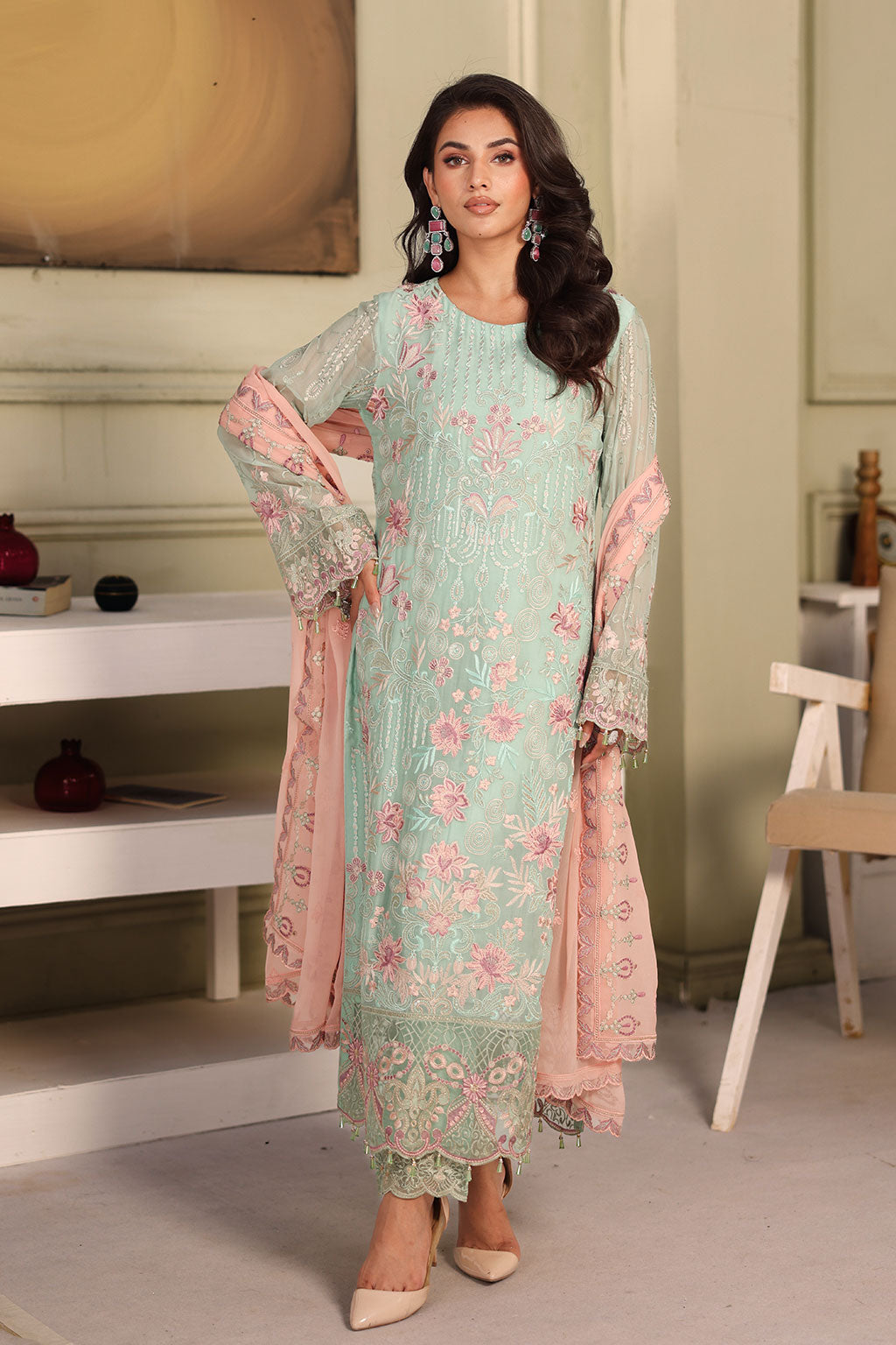 Ramsha | Ramsha Collection | F-2710 - Official Ramsha stockist in UK - Sakeena London