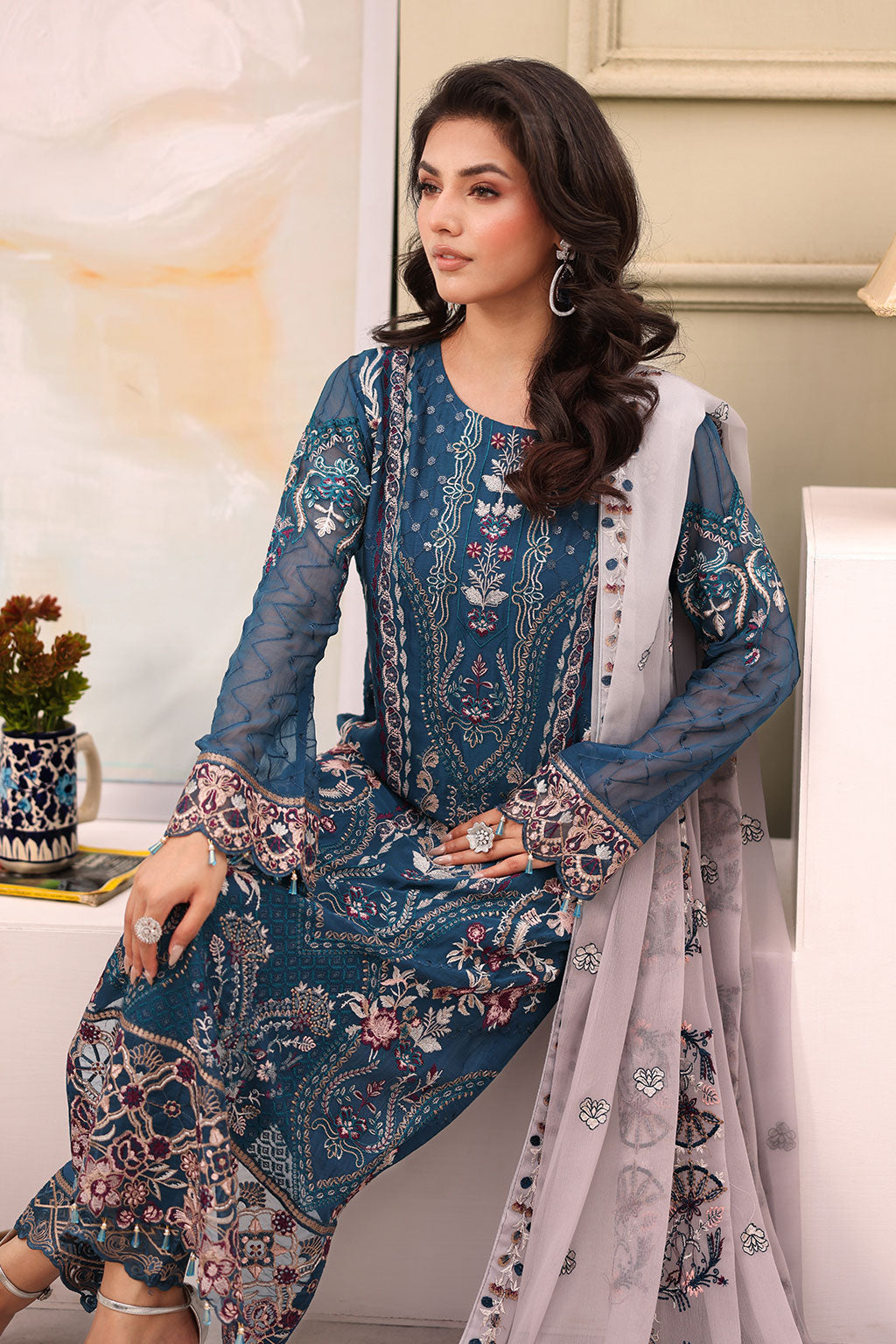 Ramsha | Ramsha Collection | F-2707 - Official Ramsha stockist in UK - Sakeena London