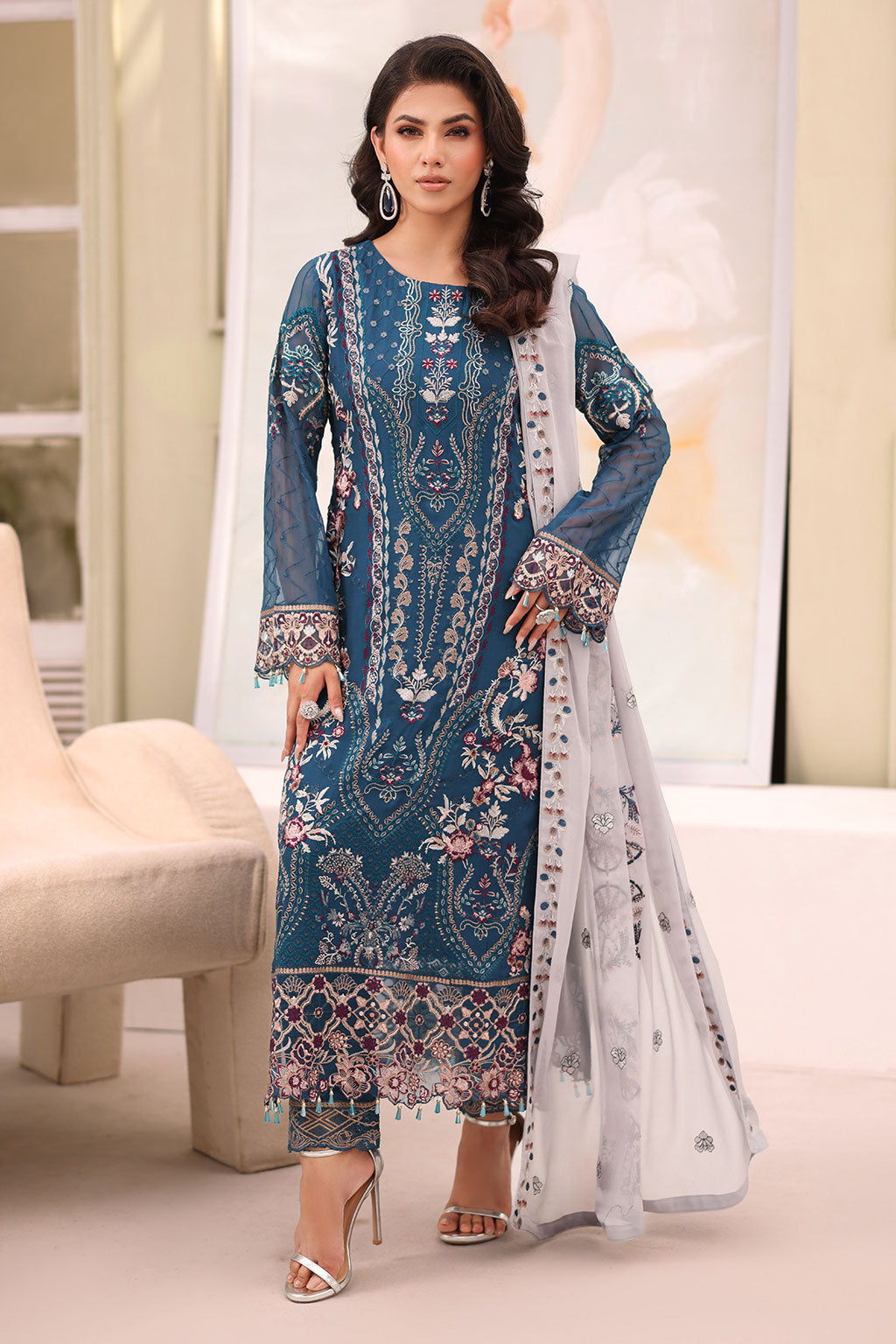 Ramsha | Ramsha Collection | F-2707 - Official Ramsha stockist in UK - Sakeena London