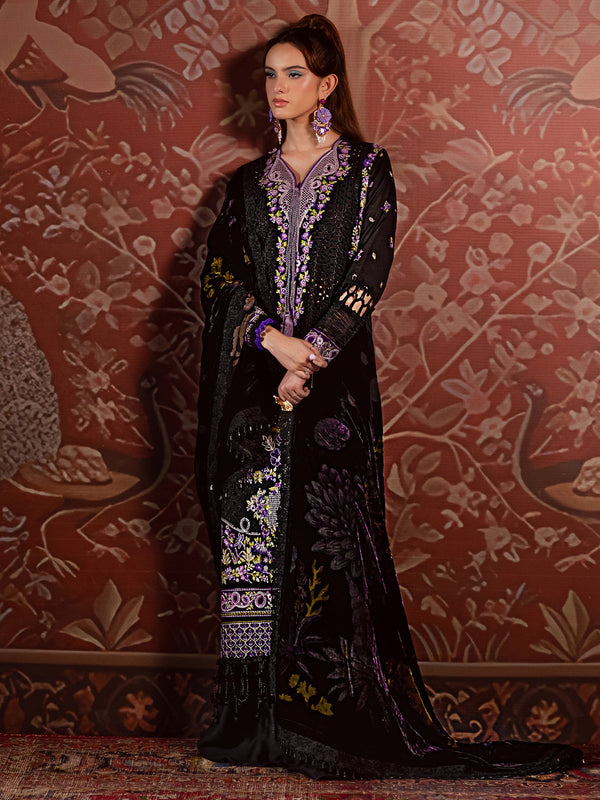 Mahnur | Amelia Luxury Winter 25 | CK-001 Kotrai - Official Mahnur stockist in UK - Sakeena London