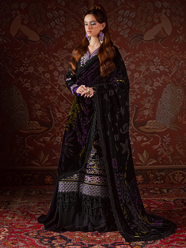 Mahnur | Amelia Luxury Winter 25 | CK-001 Kotrai - Official Mahnur stockist in UK - Sakeena London