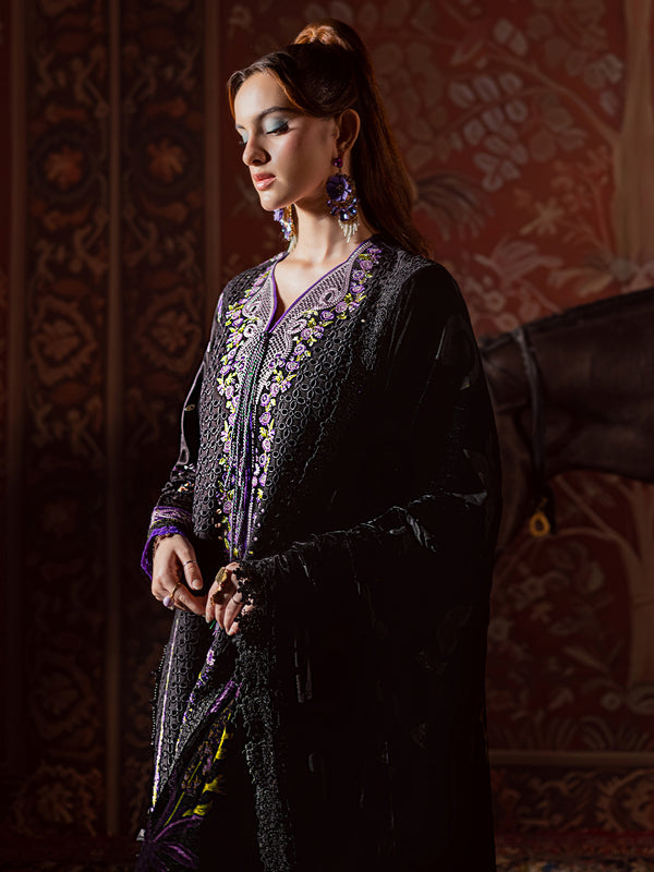 Mahnur | Amelia Luxury Winter 25 | CK-001 Kotrai - Official Mahnur stockist in UK - Sakeena London