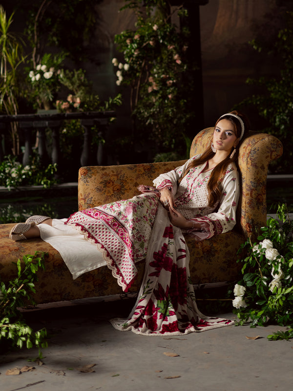 Mahnur | Amelia Luxury Winter 25 | CK-002 Kotrai - Official Mahnur stockist in UK - Sakeena London