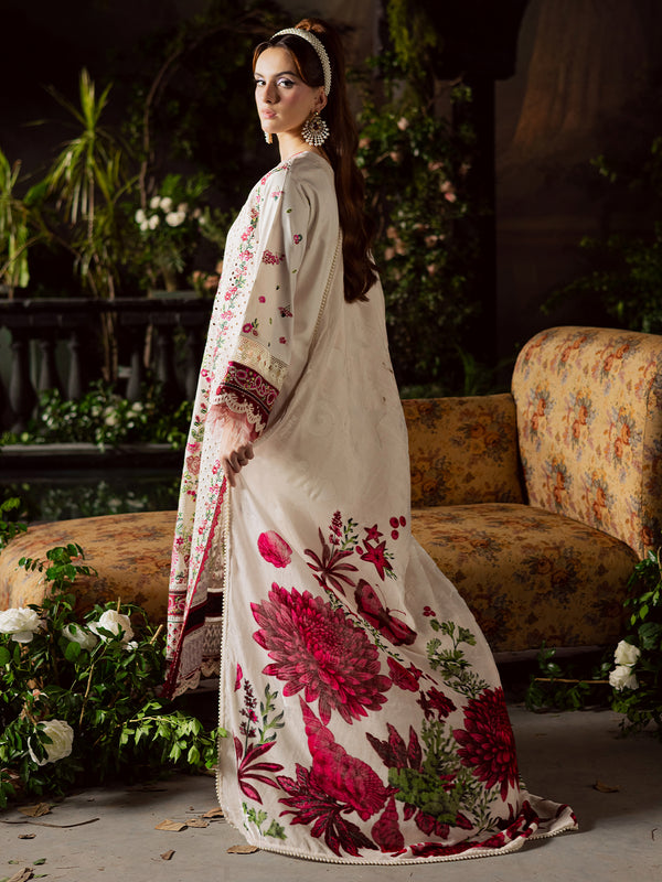 Mahnur | Amelia Luxury Winter 25 | CK-002 Kotrai - Official Mahnur stockist in UK - Sakeena London